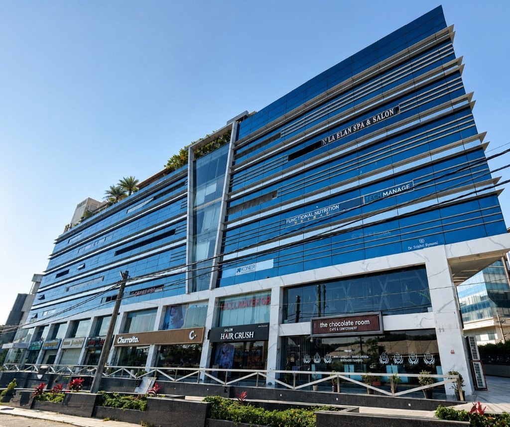 Lumina Workforce executive headquarters at Bizeness Square, Madhapur, Hyderabad